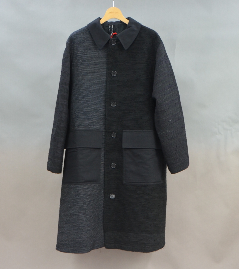 Mia Long Coat Handwoven